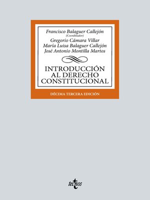 cover image of Introducción al Derecho Constitucional